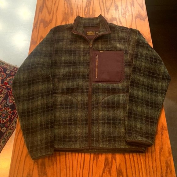 Ralph Lauren Double RL Other - Double RL - Plaid Fleece Jacket in Green Plaid